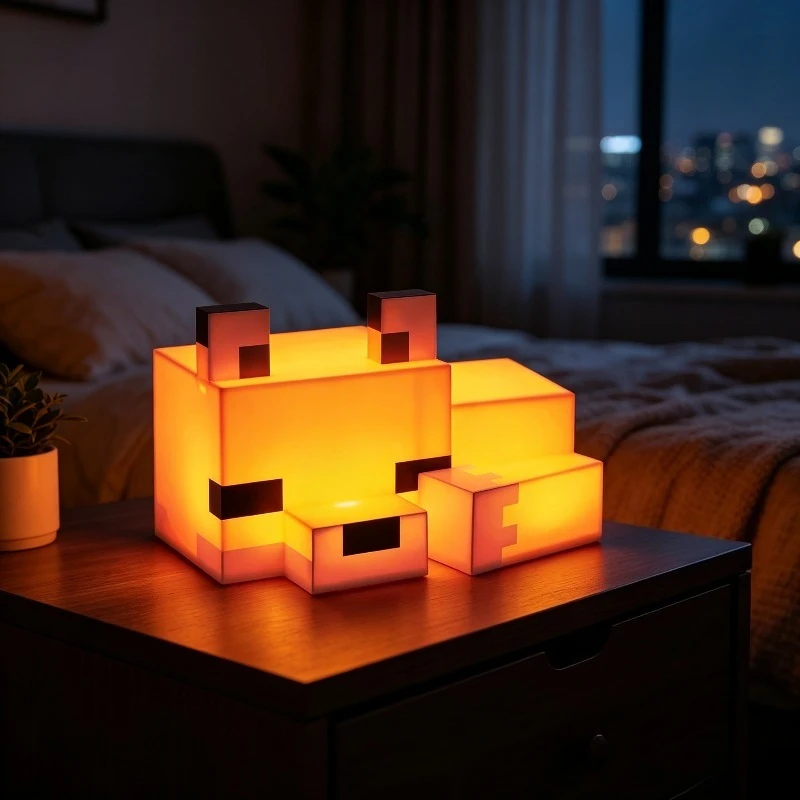 Lighting Decor Minecraft - Beliebte Neue Niedliche Fuchs-Nachtleuchte Minecrafts Weiches
