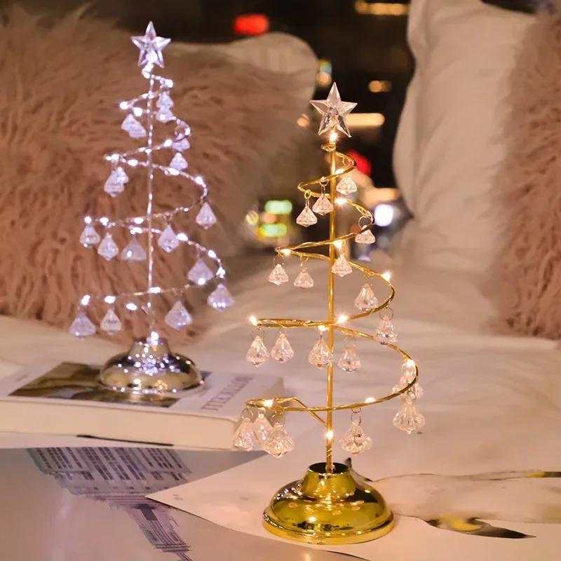 Pendant Lighting Christmas Decor - Weihnachts-LED-Kristall-Weihnachtsbaum-Diamant-Pendelleuchte für Heim-, Schlafzimmer- und Wohnzimmerdekoration