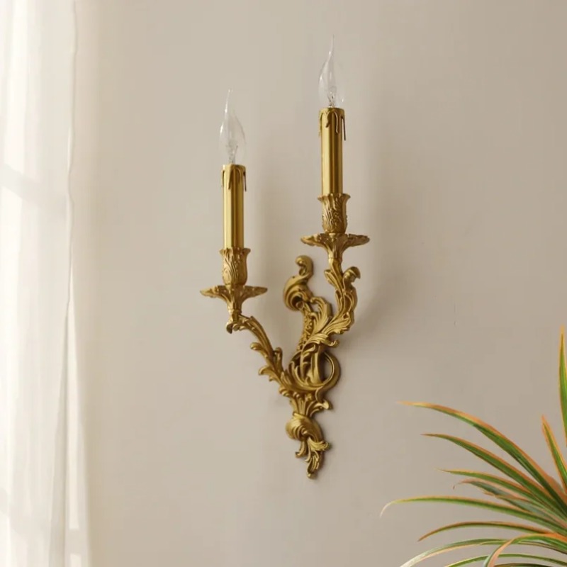 Foyer Lighting Wall Decor - Nordische Kupfer-Wandleuchten für Wohnzimmer, Esszimmer, Schlafzimmer,