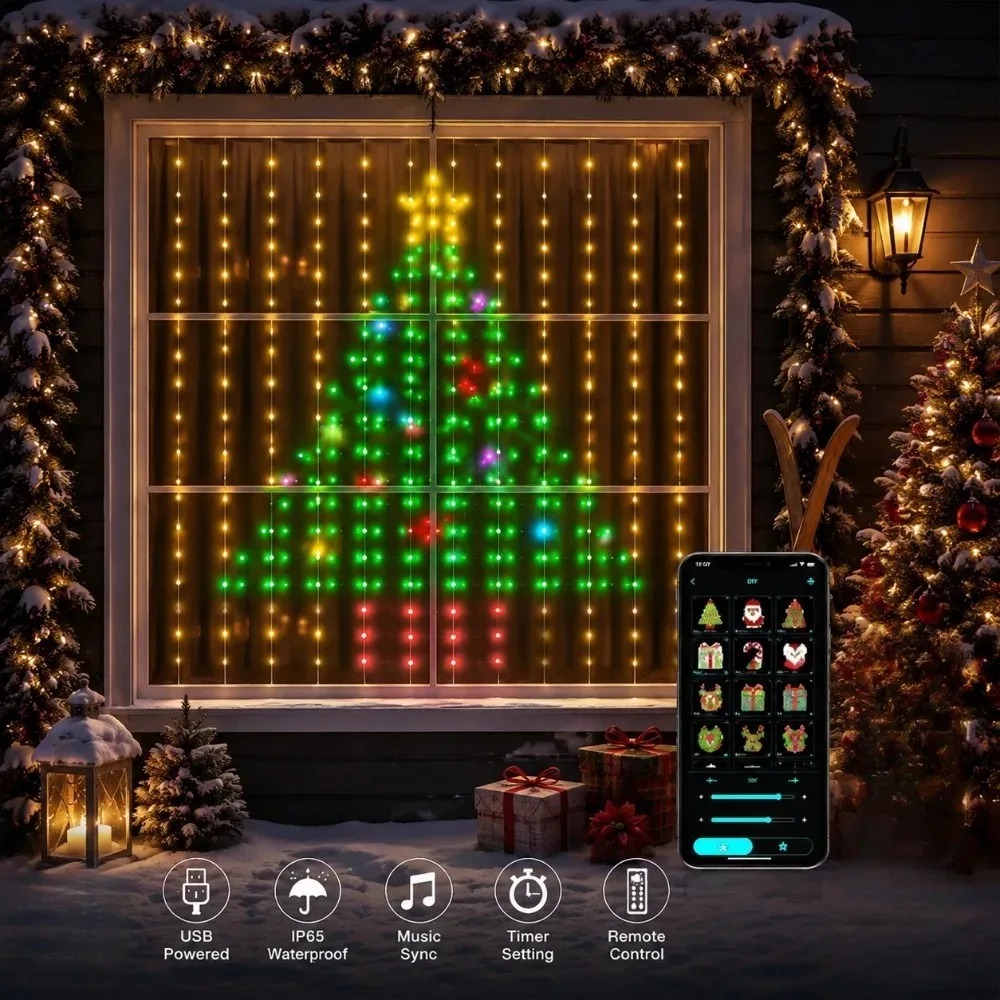Weihnachtslichterkette LED-Vor – Wall Decor Lighting Bewertung und Preis