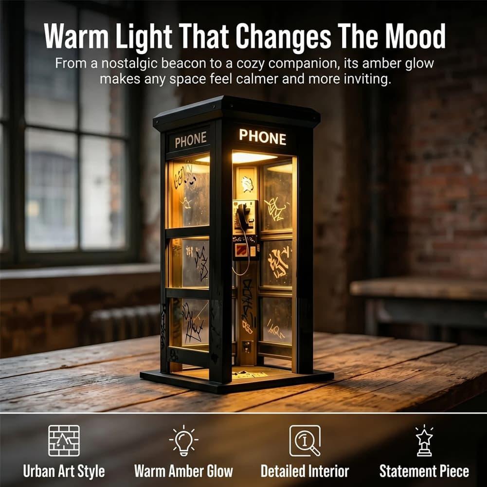 Retro Graffiti Telefonzellen-T – Lighting Decoration Ideas Bewertung und Preis