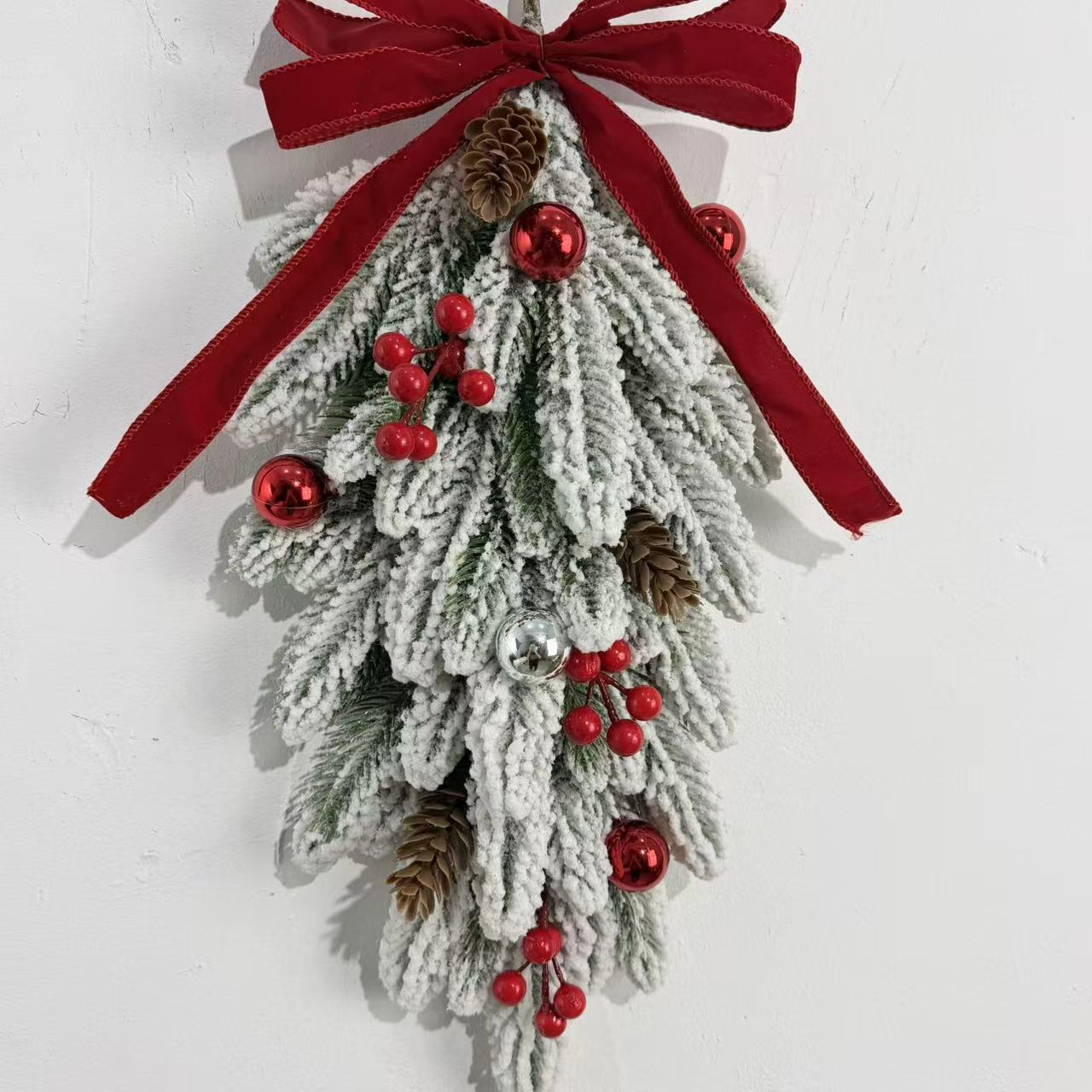 45CM Weihnachtskranz-Anhänger  – Pendant Lighting Christmas Decor Bewertung und Preis