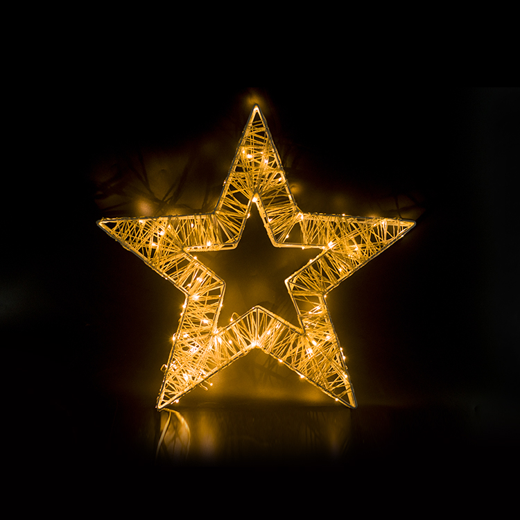 LED Fünfzackiger Stern Außenbe – Pendant Lighting Christmas Decor Bewertung und Preis