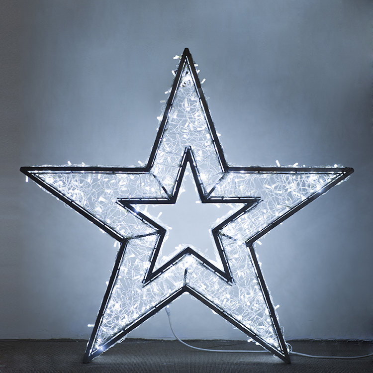 LED Fünfzackiger Stern Außenbe – Pendant Lighting Christmas Decor Bewertung und Preis