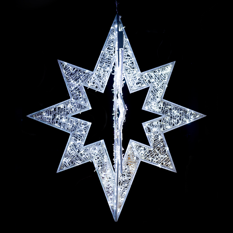 LED Fünfzackiger Stern Außenbe – Pendant Lighting Christmas Decor Bewertung und Preis
