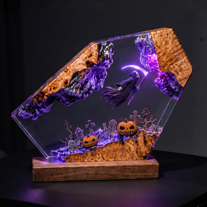 Maßgefertigte Artikel Harz-Tis – Lighting Decor Items Bewertung und Preis