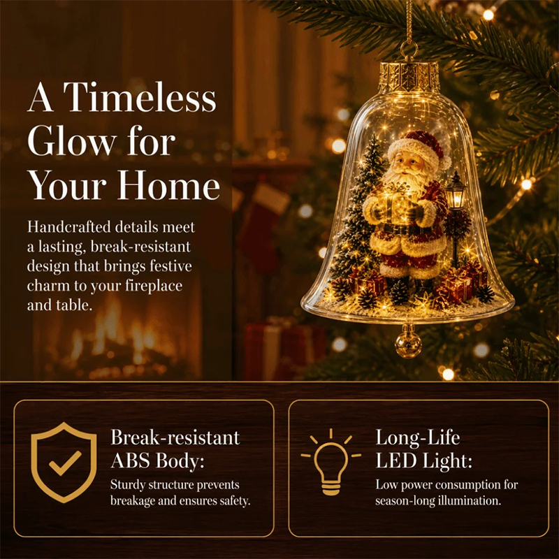 Weihnachtsglocken-Anhänger mit – Pendant Lighting Christmas Decor Bewertung und Preis