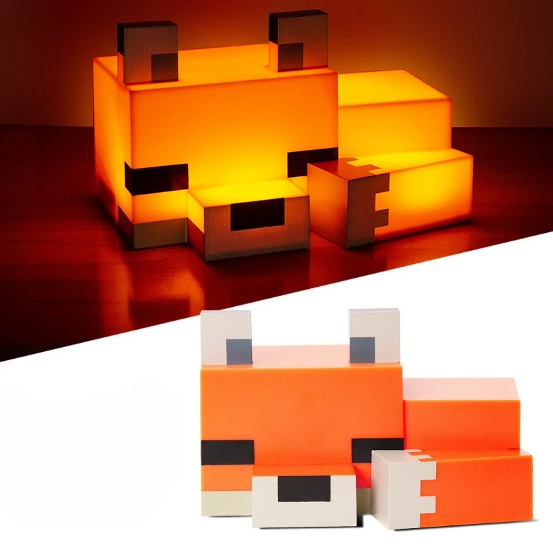 Beliebte Neue Niedliche Fuchs- – Lighting Decor Minecraft Bewertung und Preis