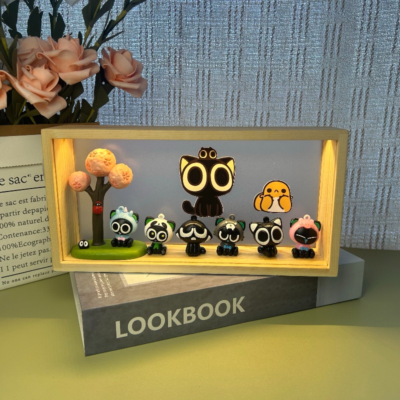 Luo Xiaohei Figur LED-Lichtrah – Lighting Decor Items Bewertung und Preis