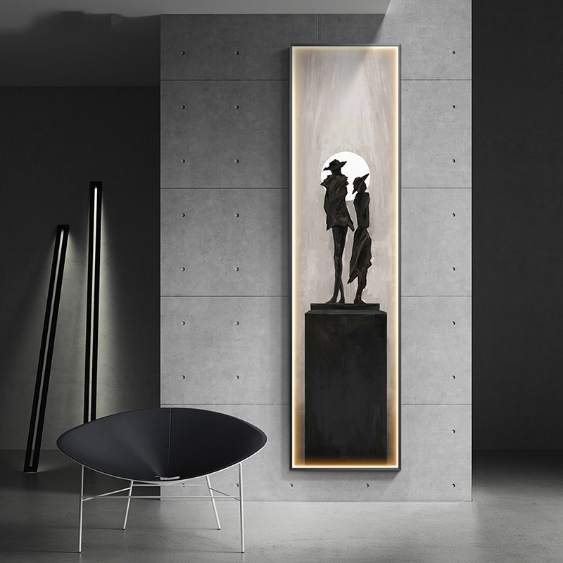 Moderne Charaktermodellierung  – Foyer Lighting Wall Decor Bewertung und Preis