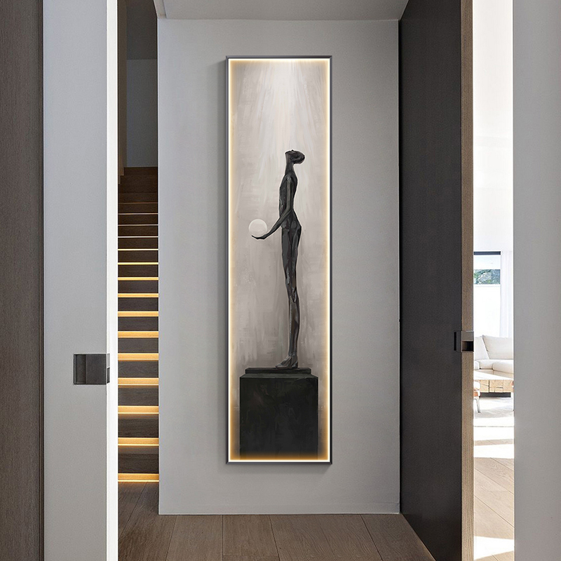 Moderne Charaktermodellierung  – Foyer Lighting Wall Decor Bewertung und Preis