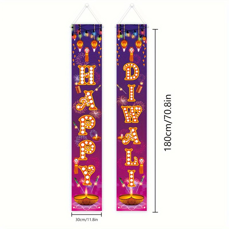 VIKAMA 2 Stück Happy Diwali Tü – Lighting Decoration For Diwali Bewertung und Preis