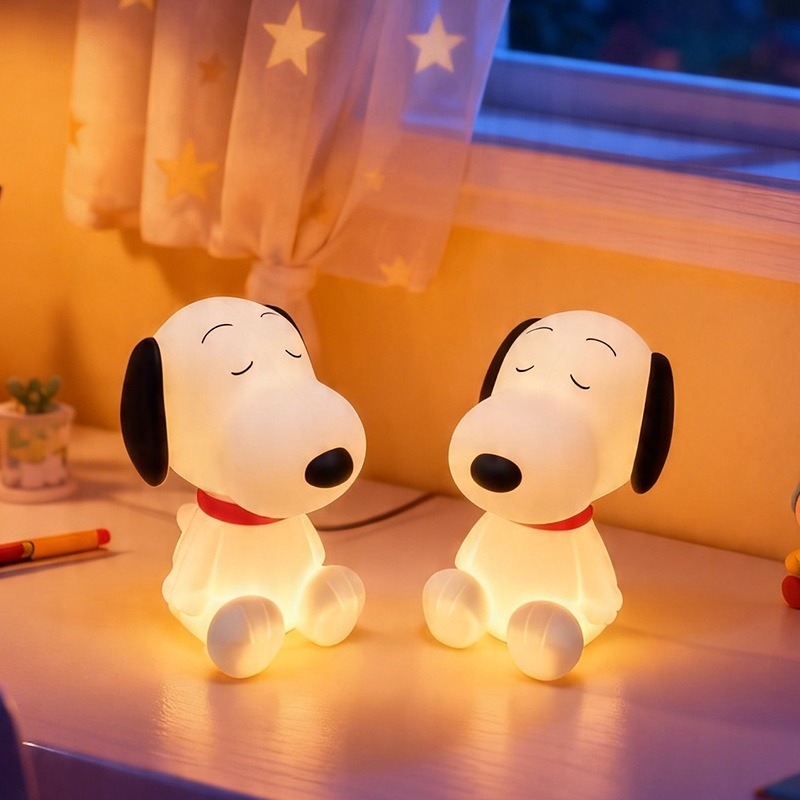 Niedliche Snoopy Silikon-Nacht – Lighting Home Decor Products Bewertung und Preis