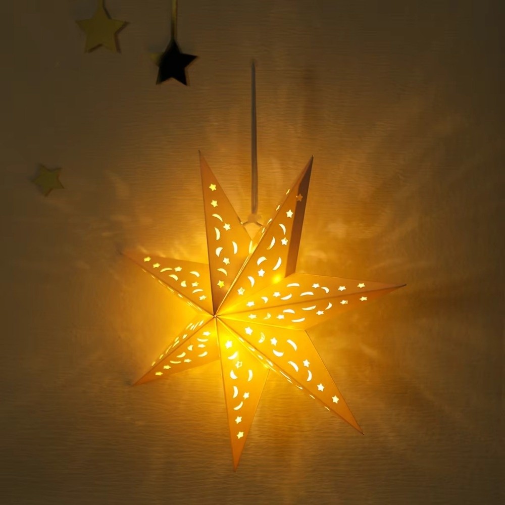 Neue Jahr Dekor Aushöhlen Ster – Pendant Lighting Christmas Decor Bewertung und Preis
